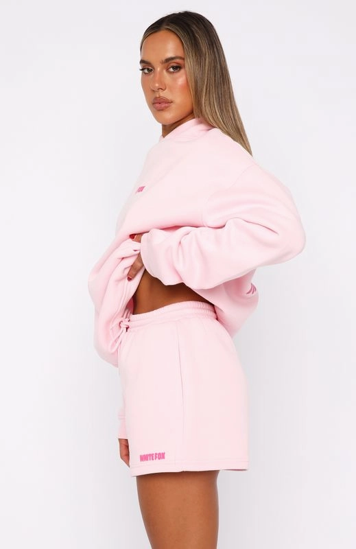 11th Street New York Or Nowhere Lounge Shorts Pink Sugar Sweat Wicking Lining rayon fabric