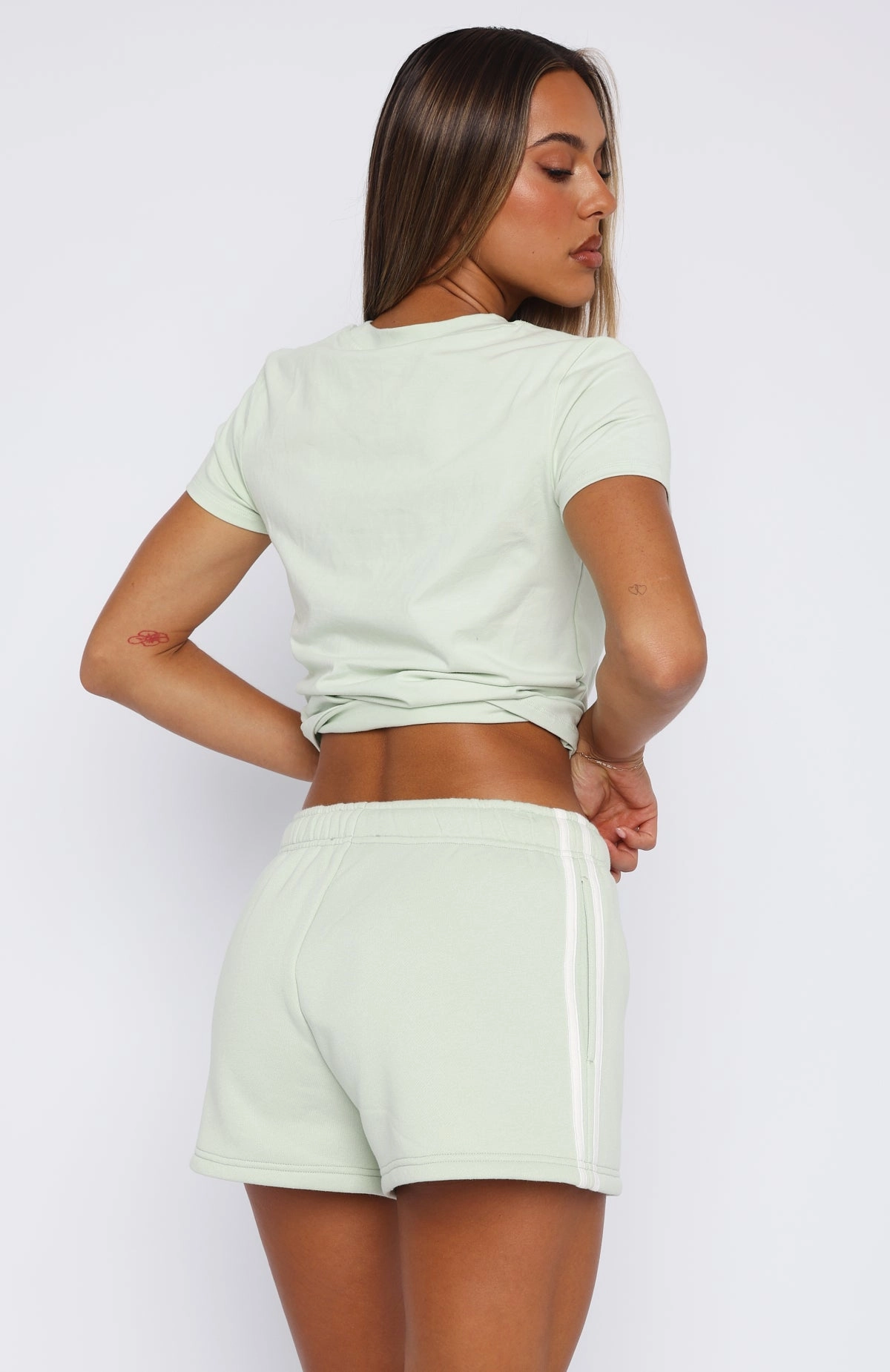 school clothing Non Restrictive Fit 11th Street Out & About Lounge Shorts Iced Matcha