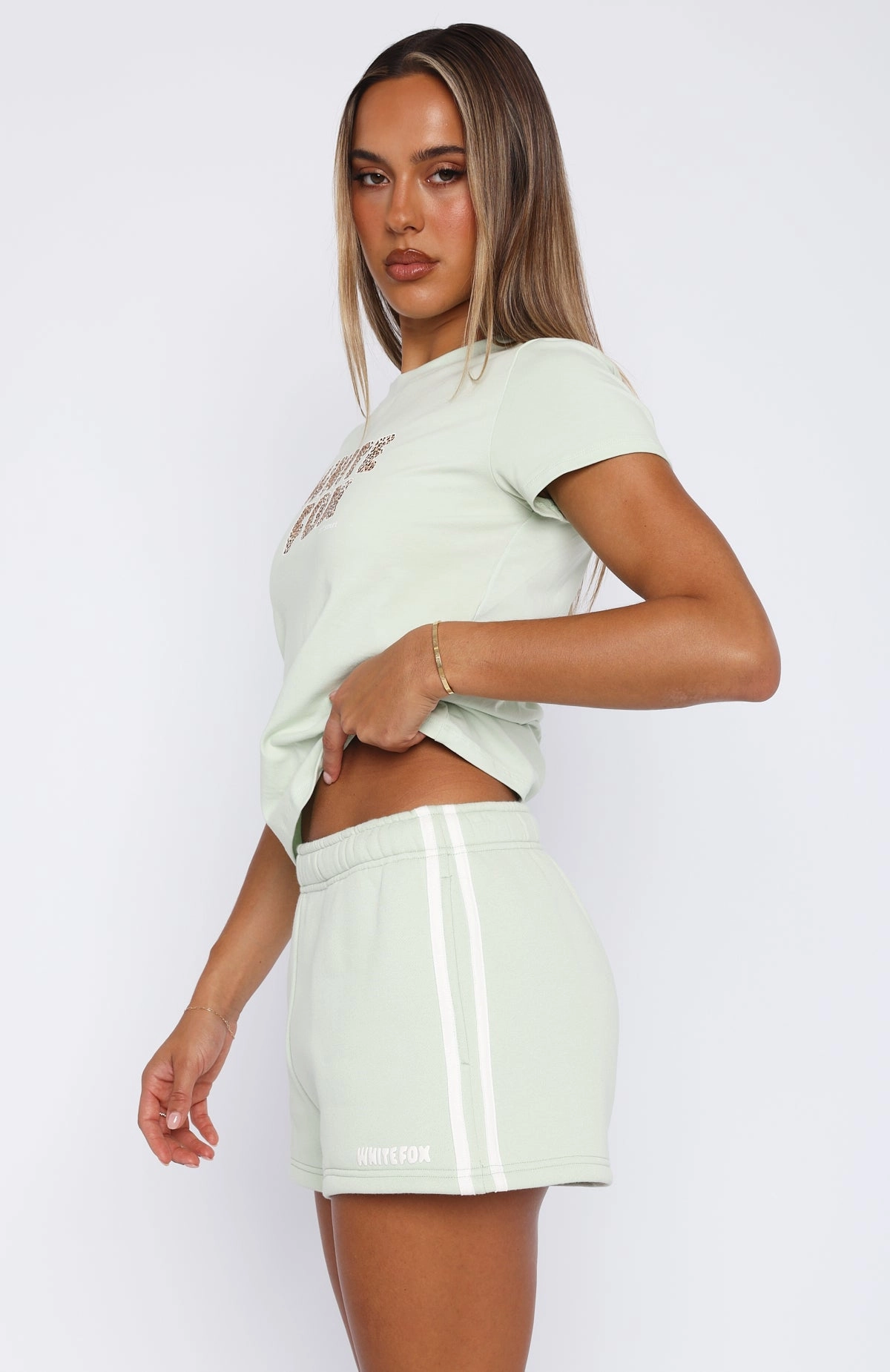 Sporty Style Fresh Look 11th Street Out & About Lounge Shorts Iced Matcha