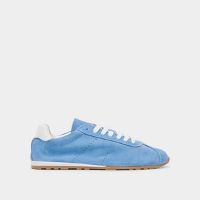 Superior Cushioning Active Wearer SERINA SNEAKERS BLUE SUEDE