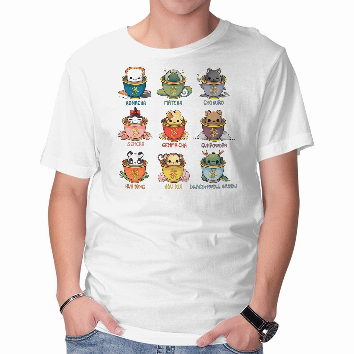 Tea Types print design Weekend Comfort