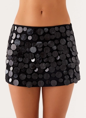 Movie Star Mini Skirt - Black Limited Edition