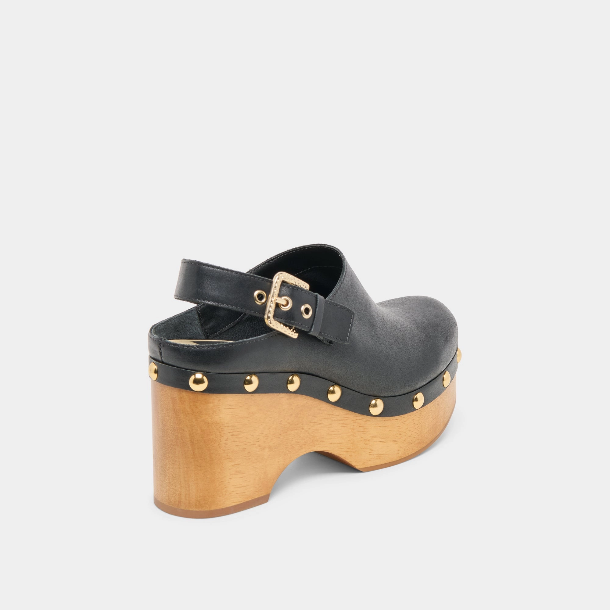 Luxury Craft ADELAN CLOGS BLACK LEATHER