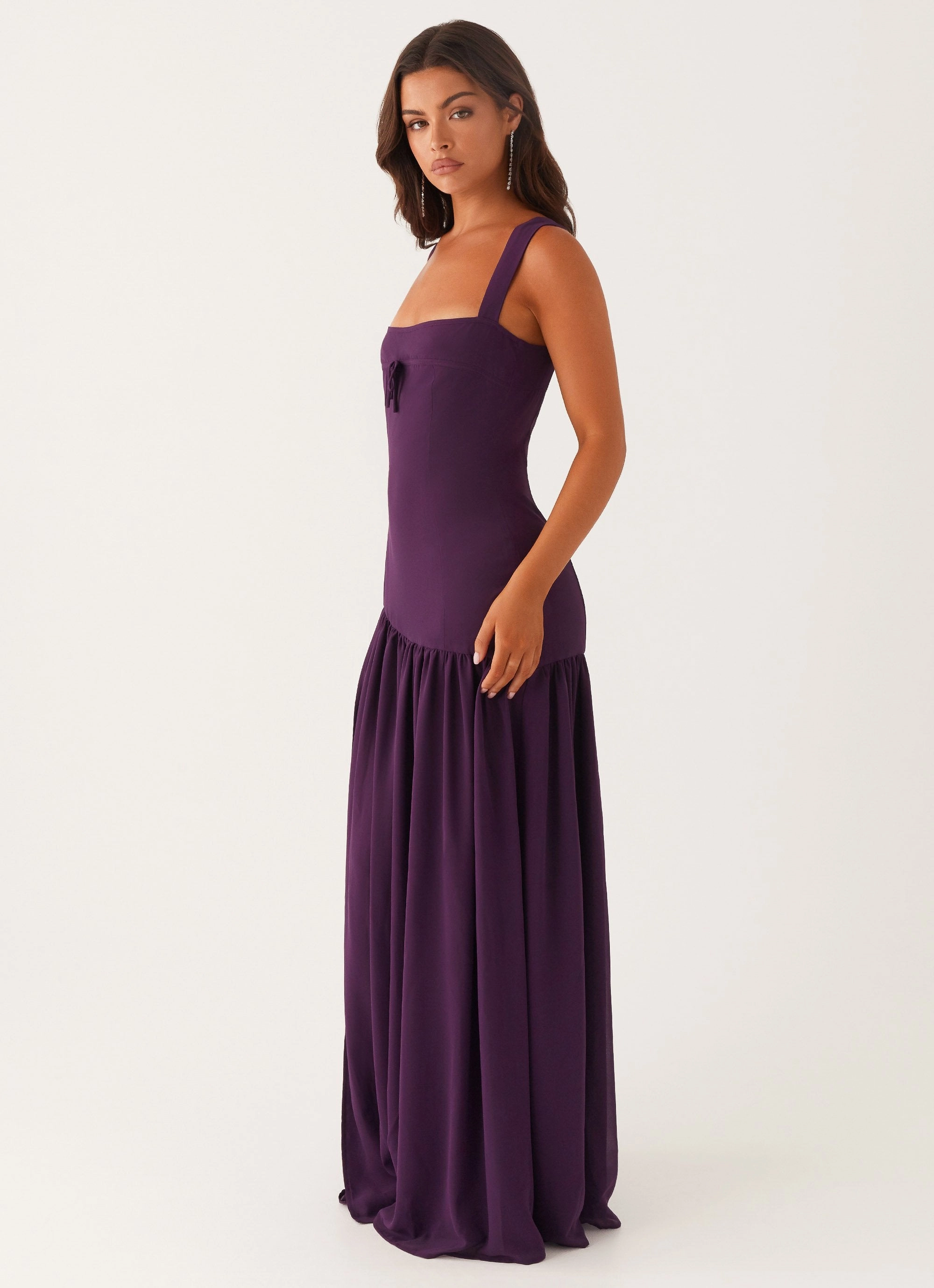Family Joy Motion Light Alberta Maxi Dress - Mulberry