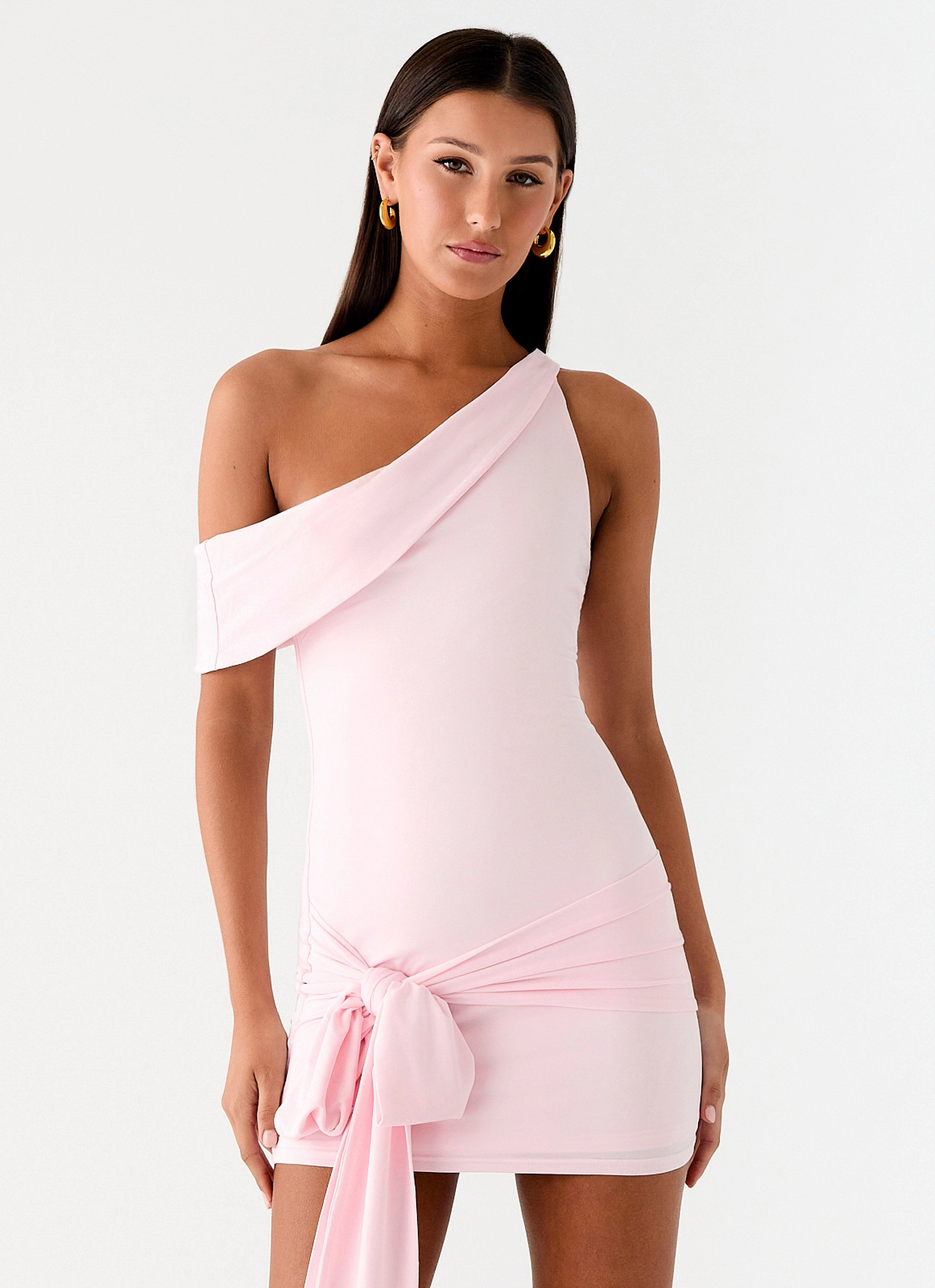 All Day Mini Dress - Baby Pink SeamlessConstruction