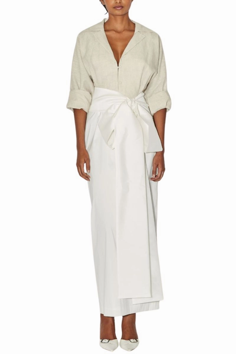 Claire Dress Subtle Lines