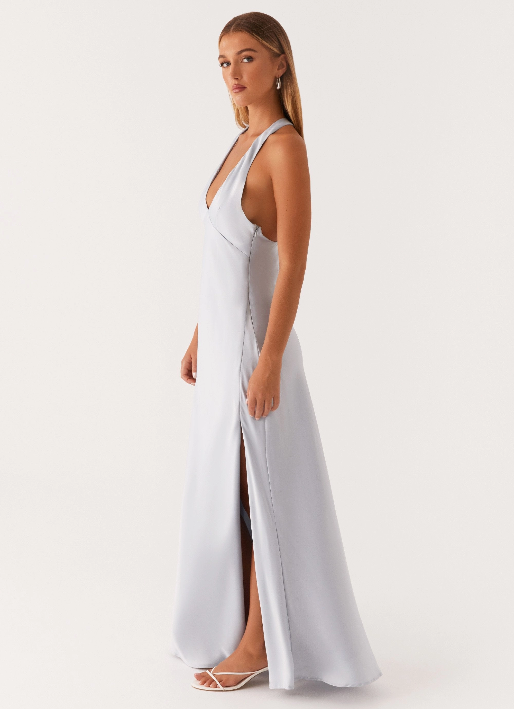 Refined Form Angie Maxi Dress - Blue