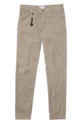 Micropiqu?? 5 Pocket Pant No Sagging Detachable belt