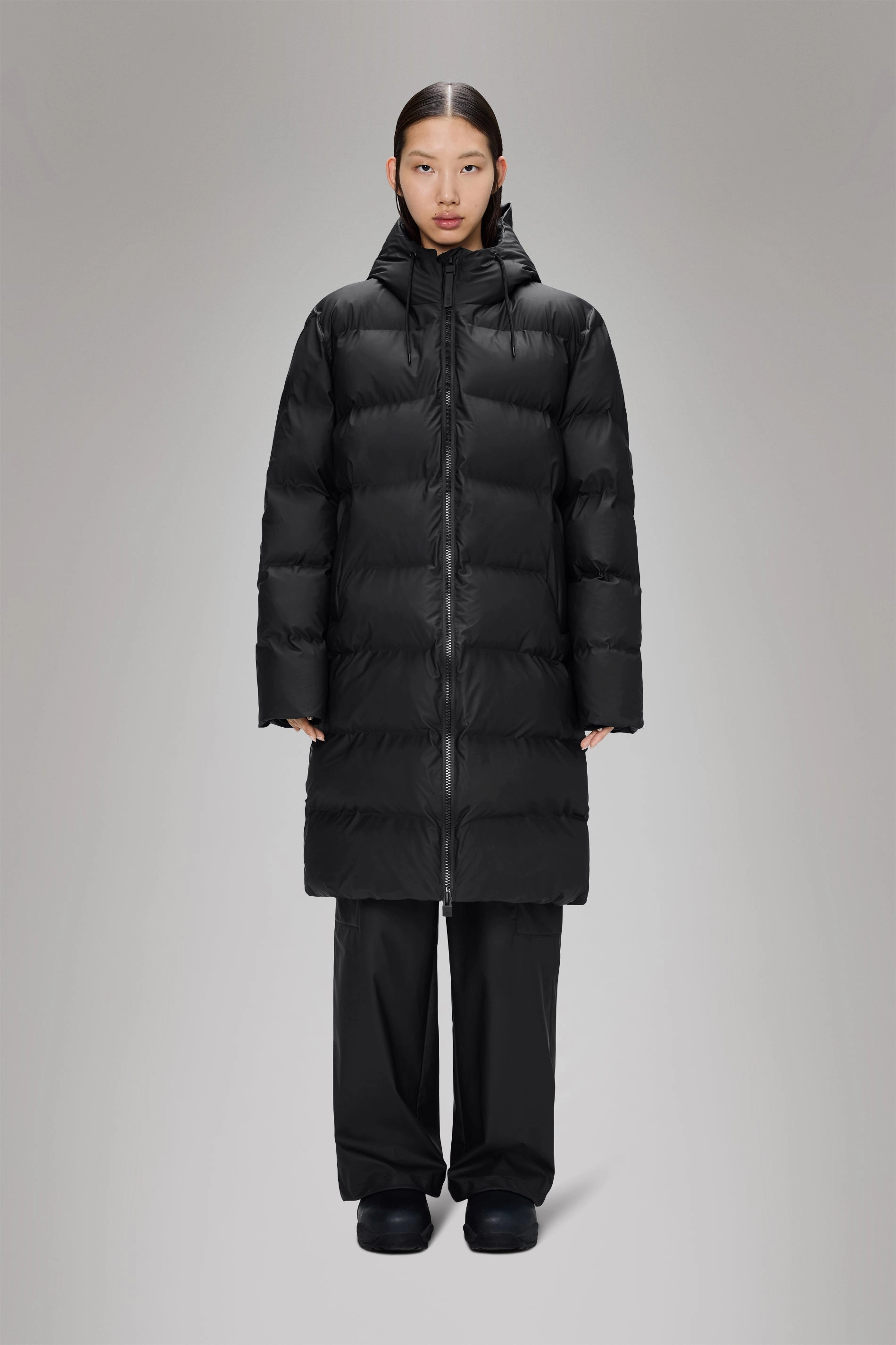 Quilted Lining Effortless Layer Alta Longer Puffer Jacket
