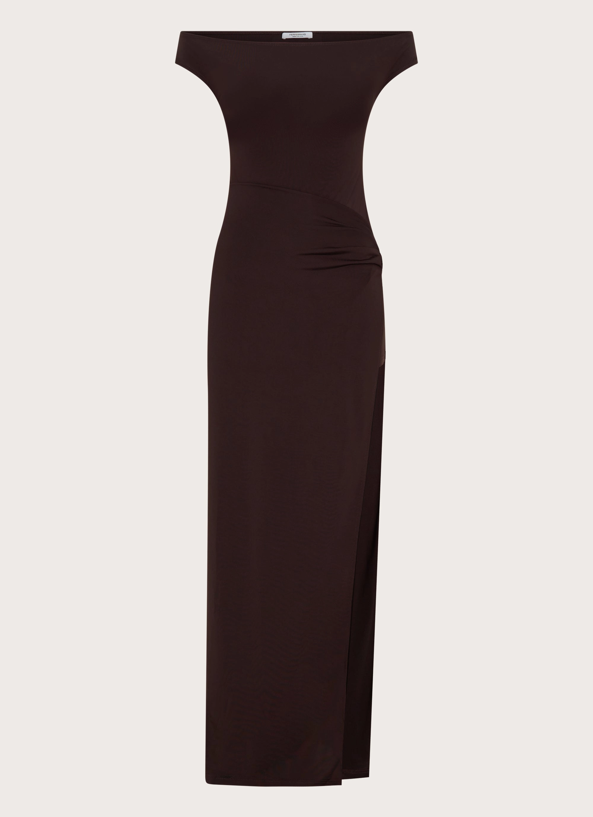 FlatlockSeam Amerie Maxi Dress - Chocolate
