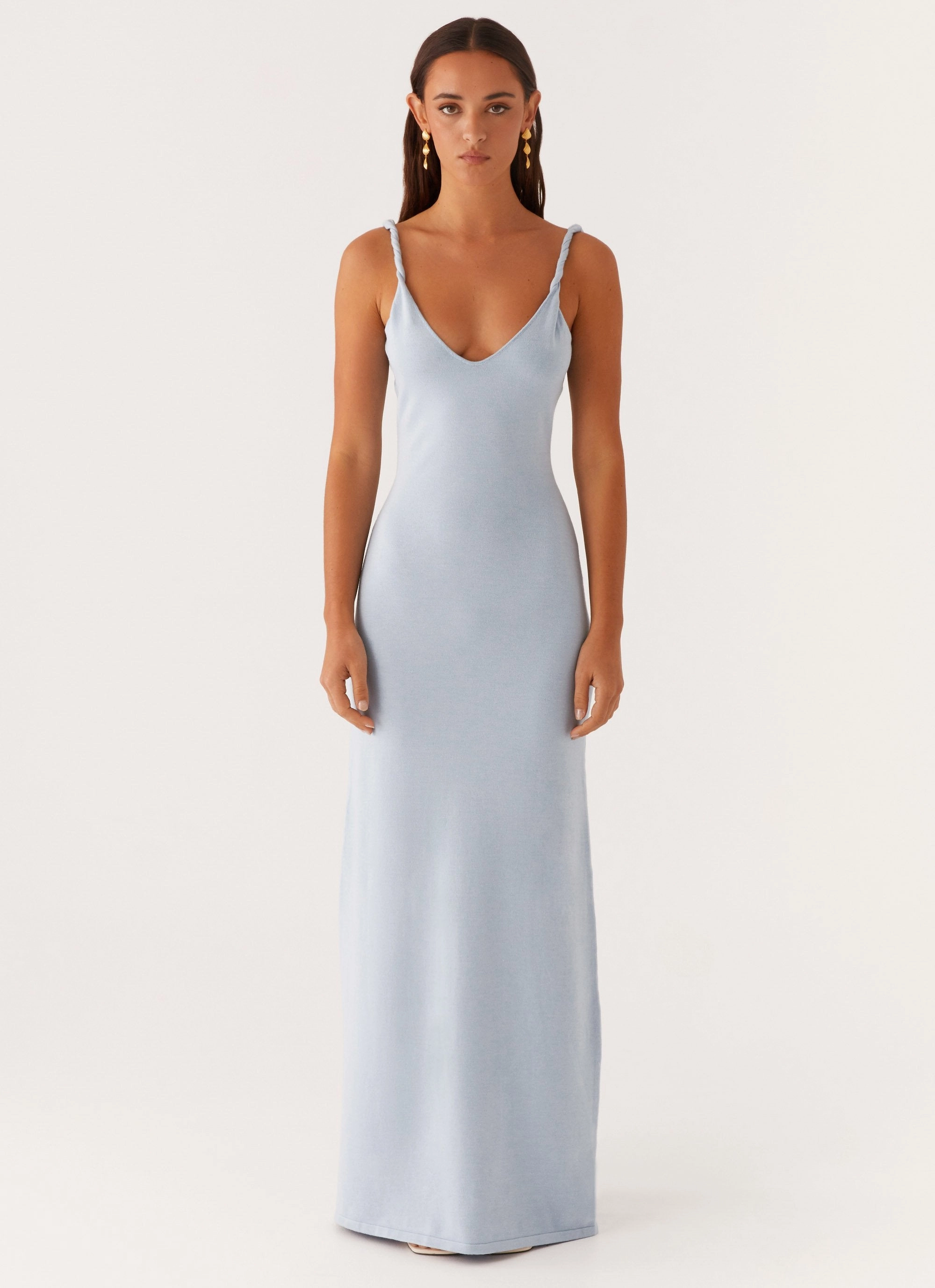 summer look Motion Light Anastasia Maxi Dress - Blue