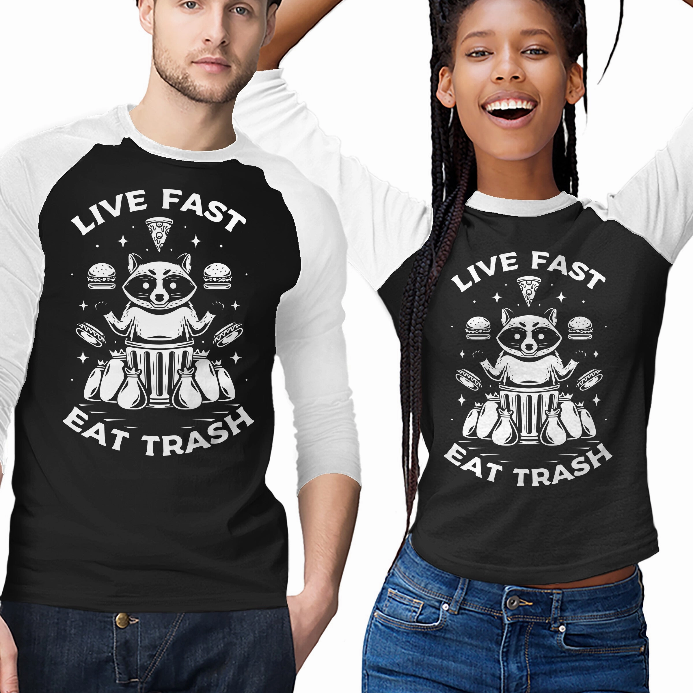 And Eat Trash Soft and Flexible High Quality Printing