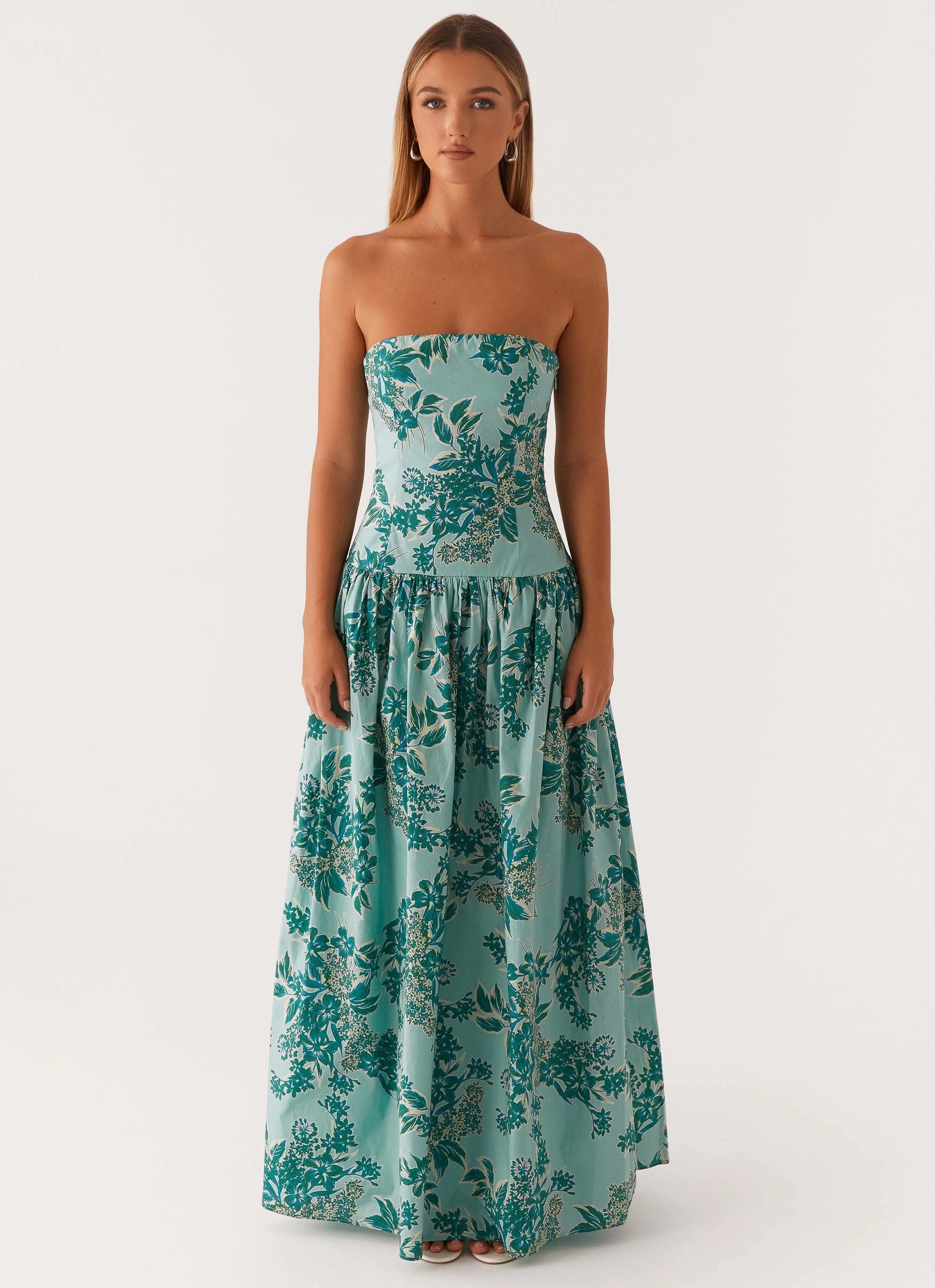Andorra Maxi Dress - Cloud Nine Floral Street Casual