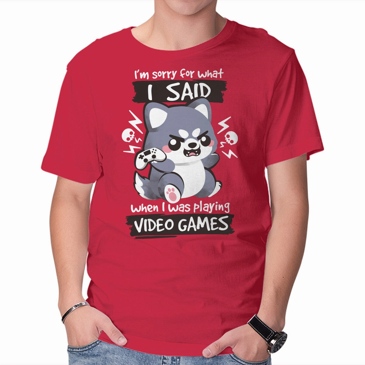 Stylish Comfort Angry Gamer