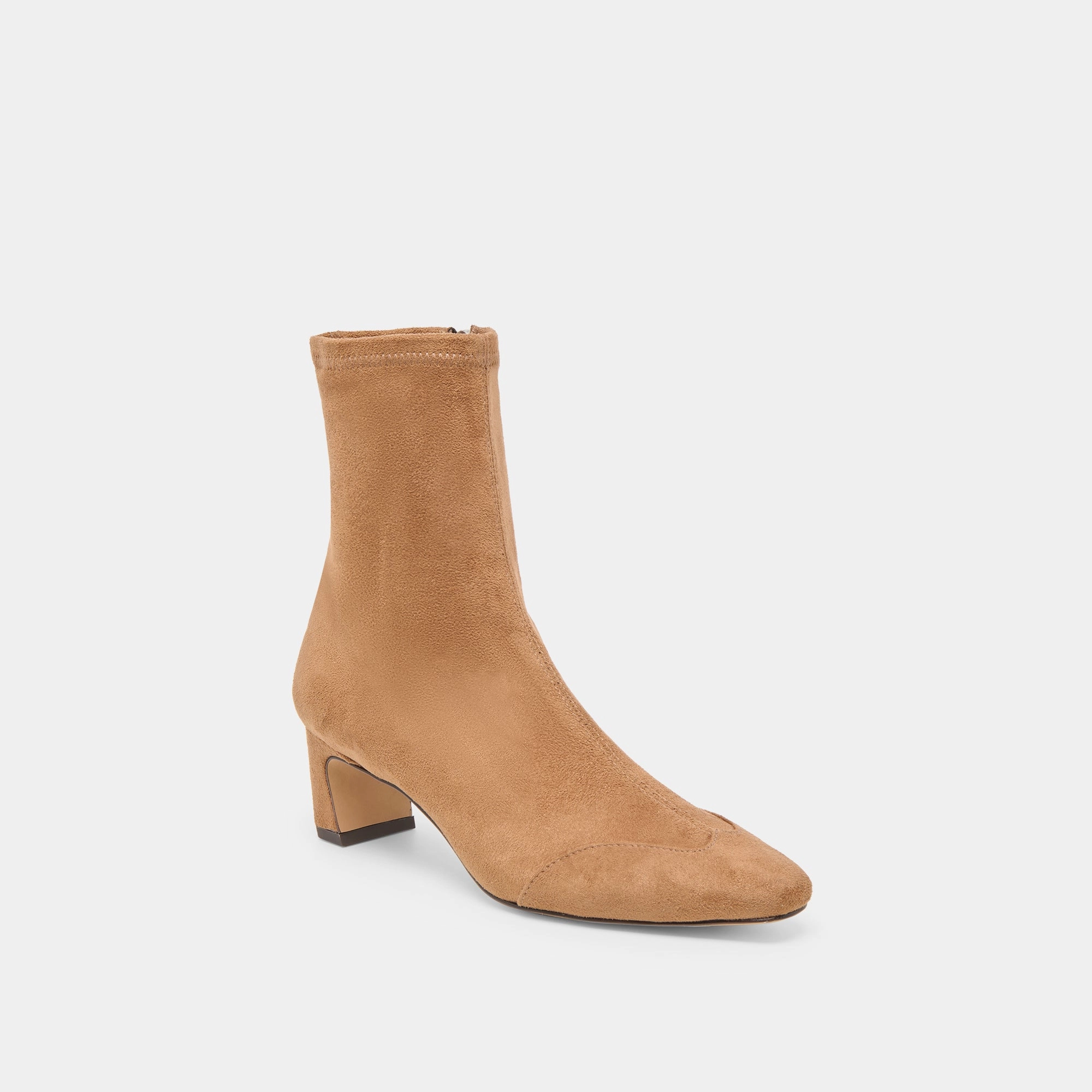 ANIKA BOOTS LT BROWN STELLA SUEDE Seamless Comfort All Day Wear Everyday Walk