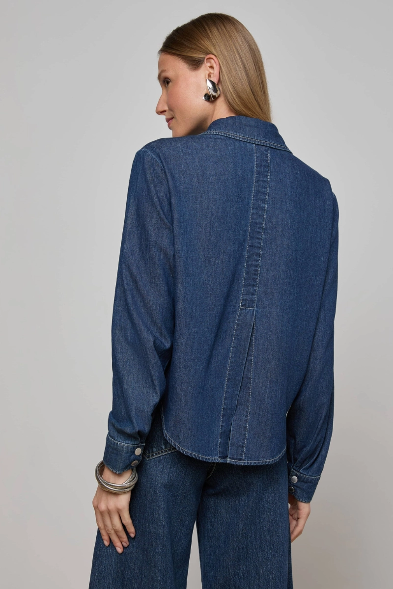 Annette Chambray Shirt High-End Finish