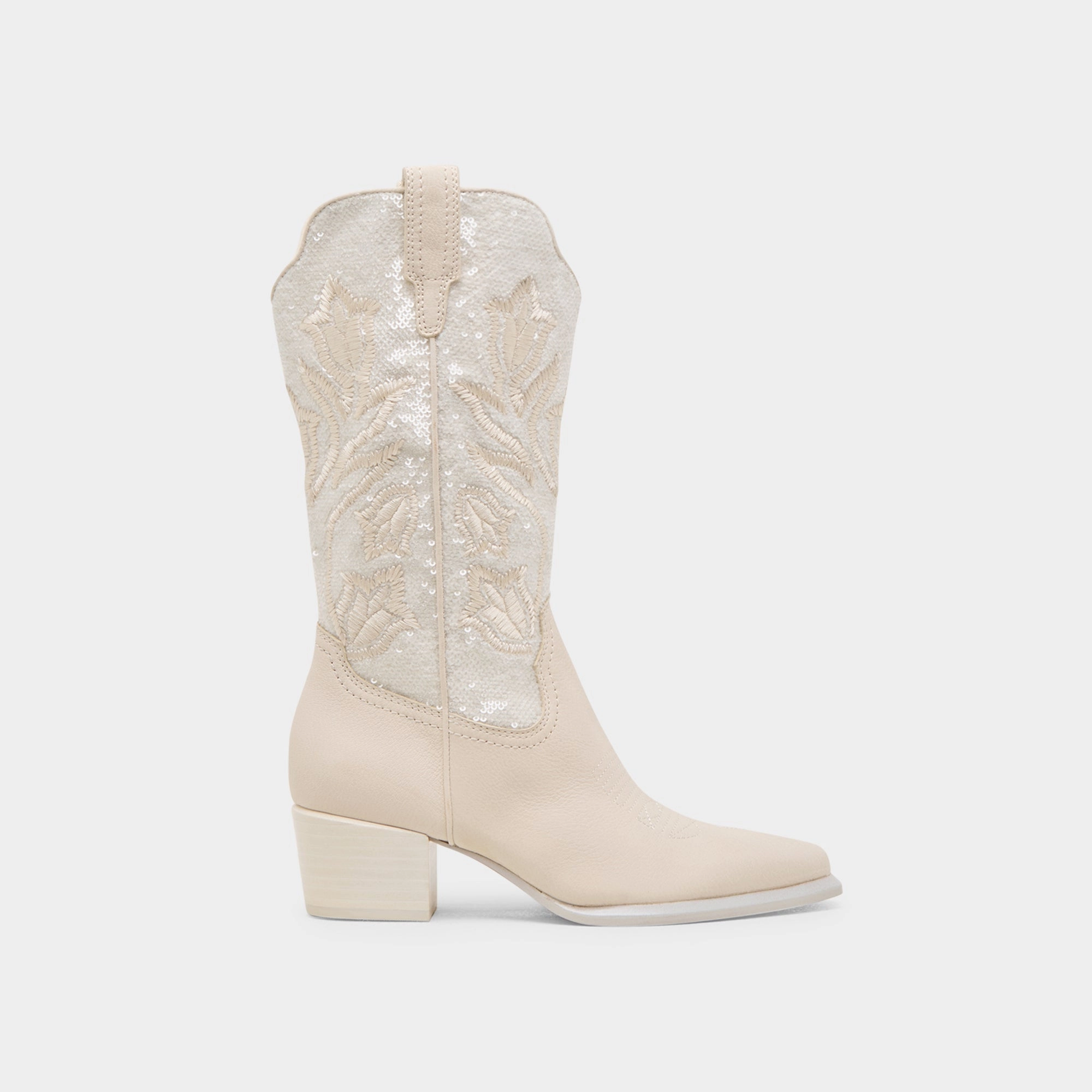 Hydrophobic coating VORAH PEARL BOOTS CREME SEQUIN
