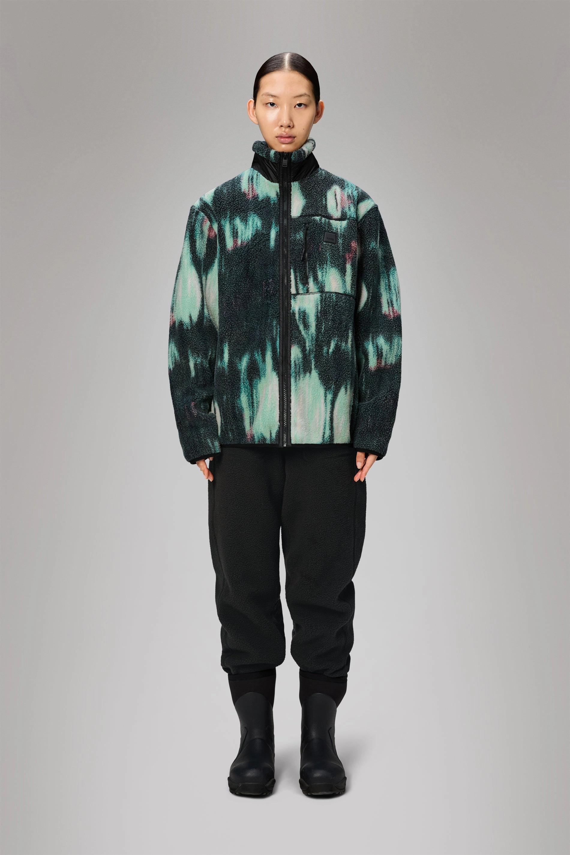 Yermo Fleece Jacket Mid Season Wear Casual Fit Silhouette