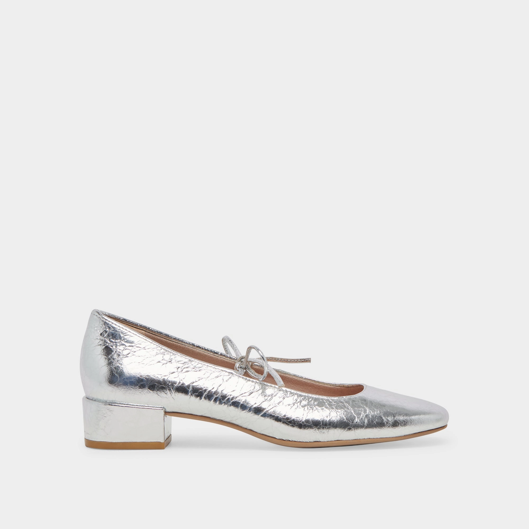 ARDIEN HEELS SILVER CRINKLE PATENT All-Purpose Wear Sexy Silhouette