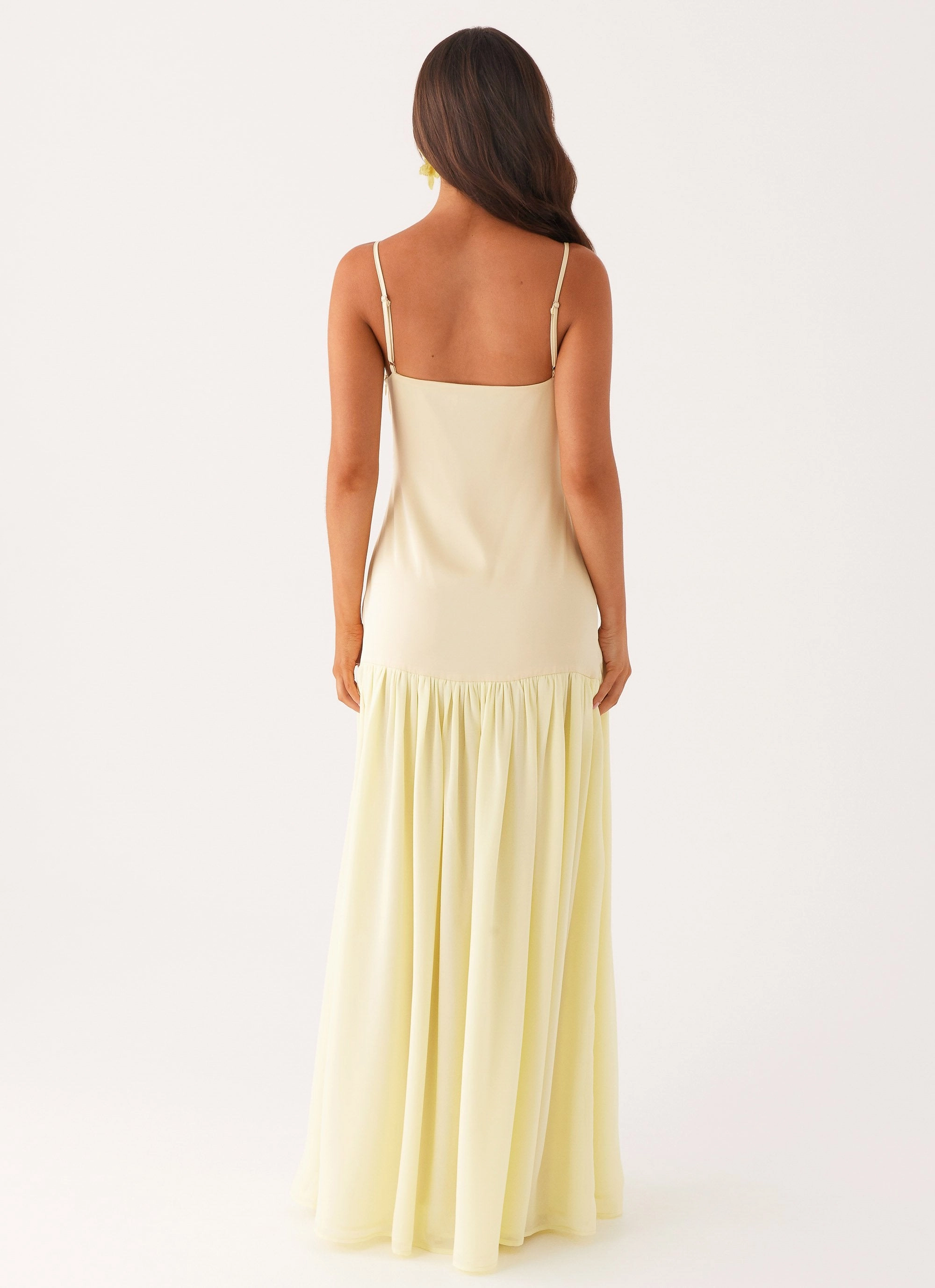Modern and Stylish Chic boho dress Asteria Maxi Dress - Yellow