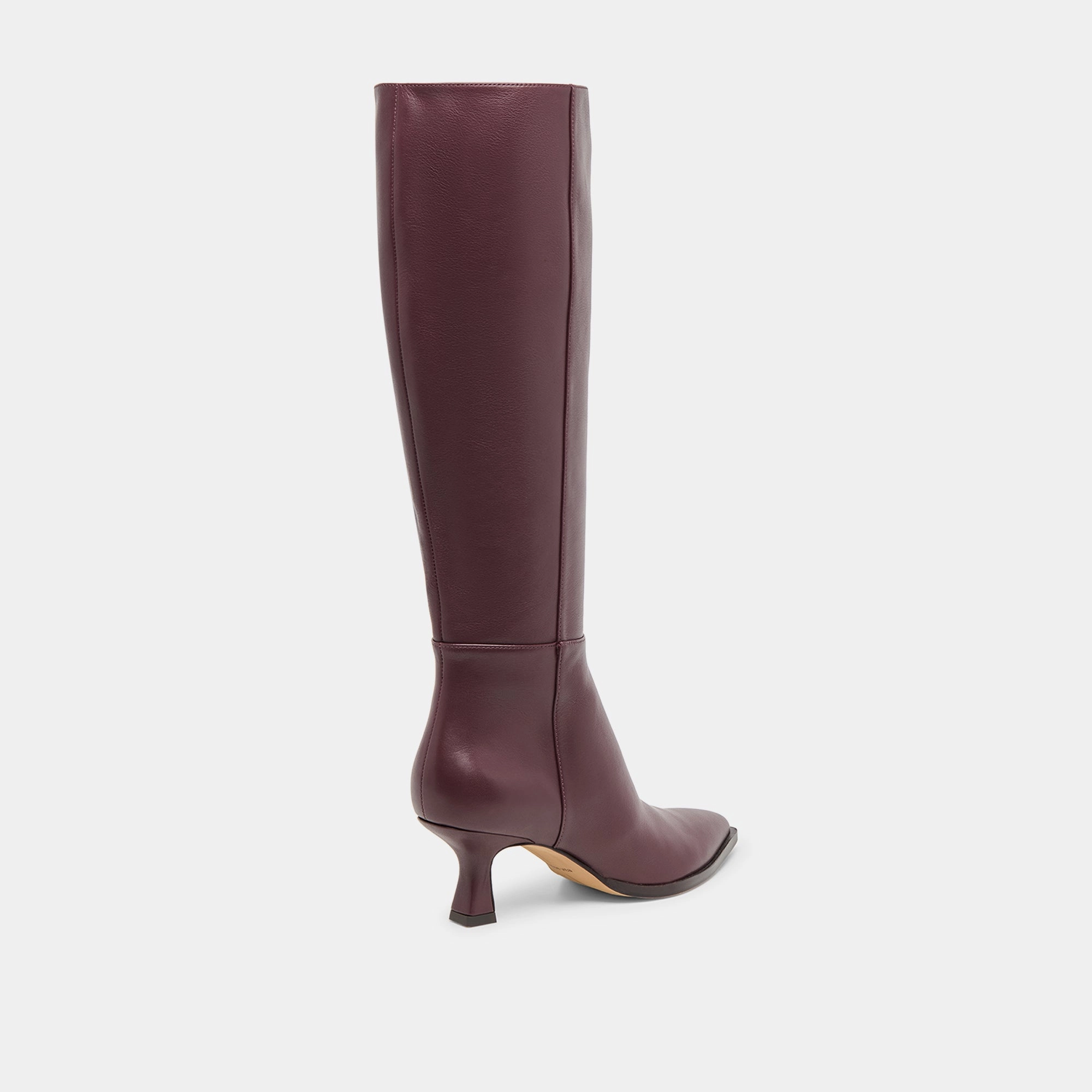 Effortless Look AUGGIE BOOTS WINE LEATHER