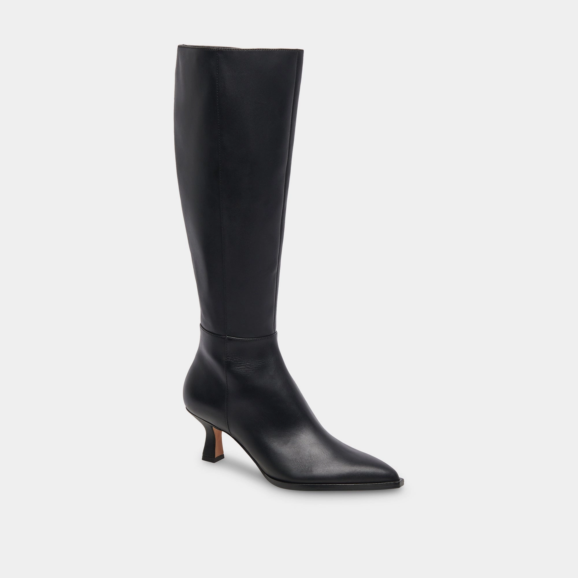 AUGGIE NARROW CALF BOOTS BLACK LEATHER Ankle support system