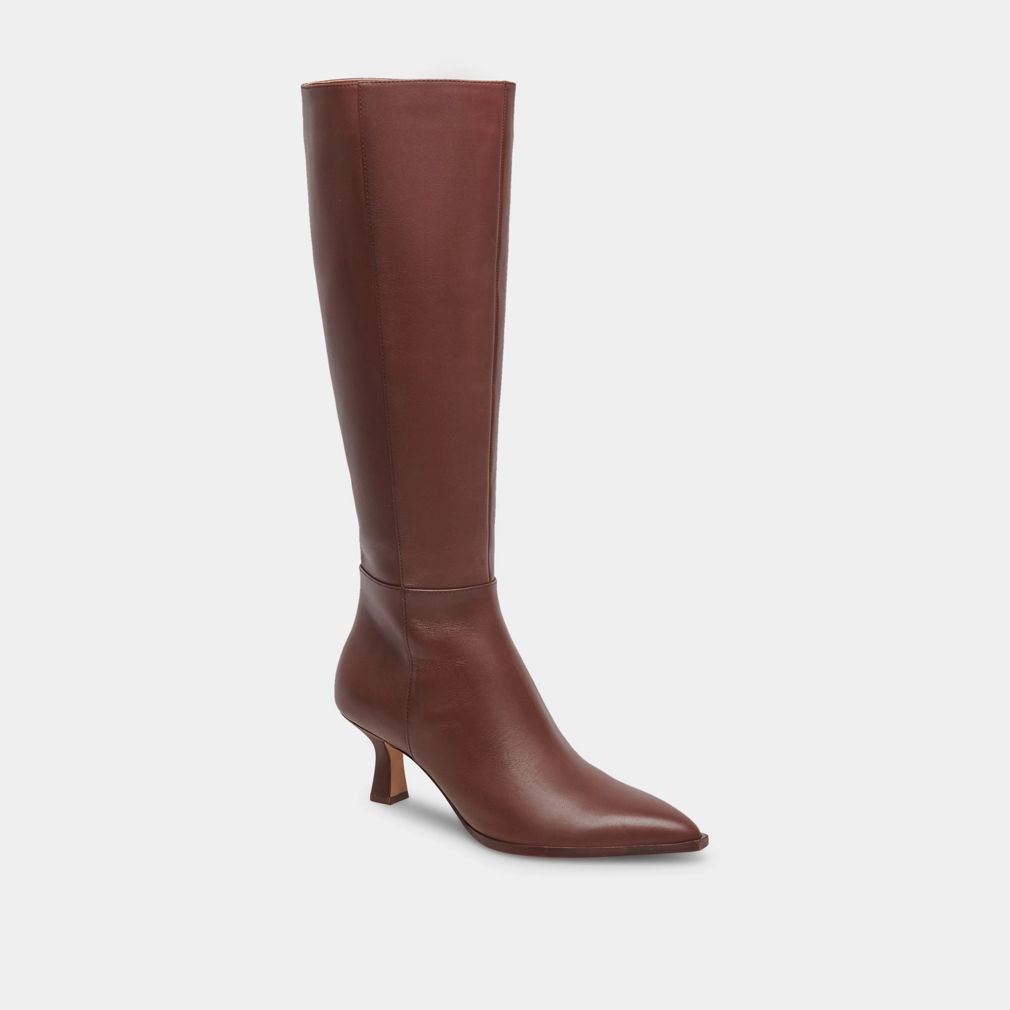 AnkleSupport AUGGIE NARROW CALF BOOTS CHOCOLATE LEATHER