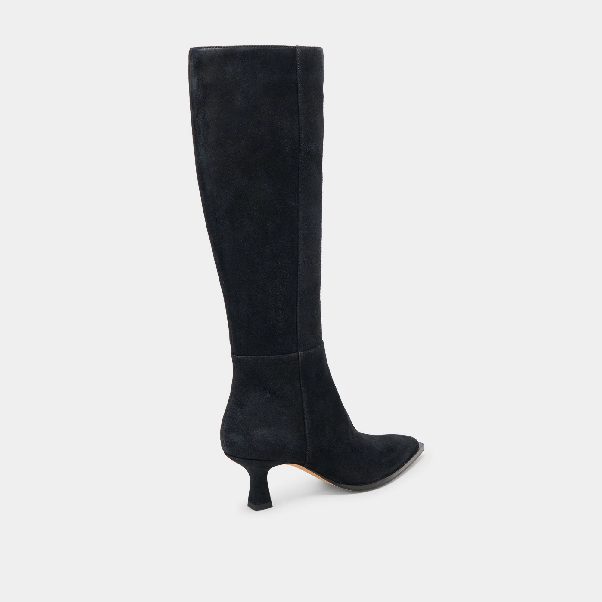 AUGGIE WIDE CALF BOOTS ONYX SUEDE Fashion Comfort