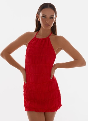 All Fit Style Aullie Mini Dress - Red