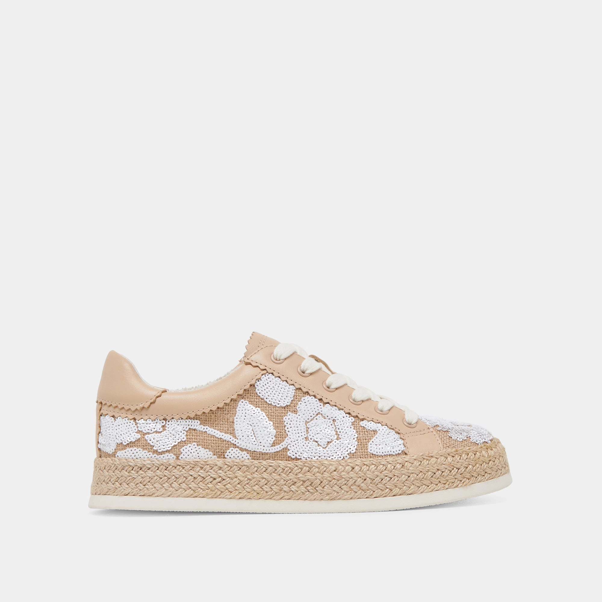 AZALIA SNEAKERS NATURAL MULTI FLORAL SEQUIN Smart Motion