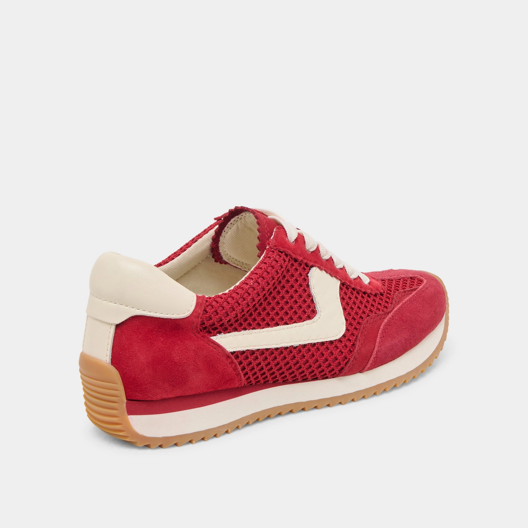 Walk Safe B.NTCD MESH SNEAKERS CRIMSON WOVEN MESH