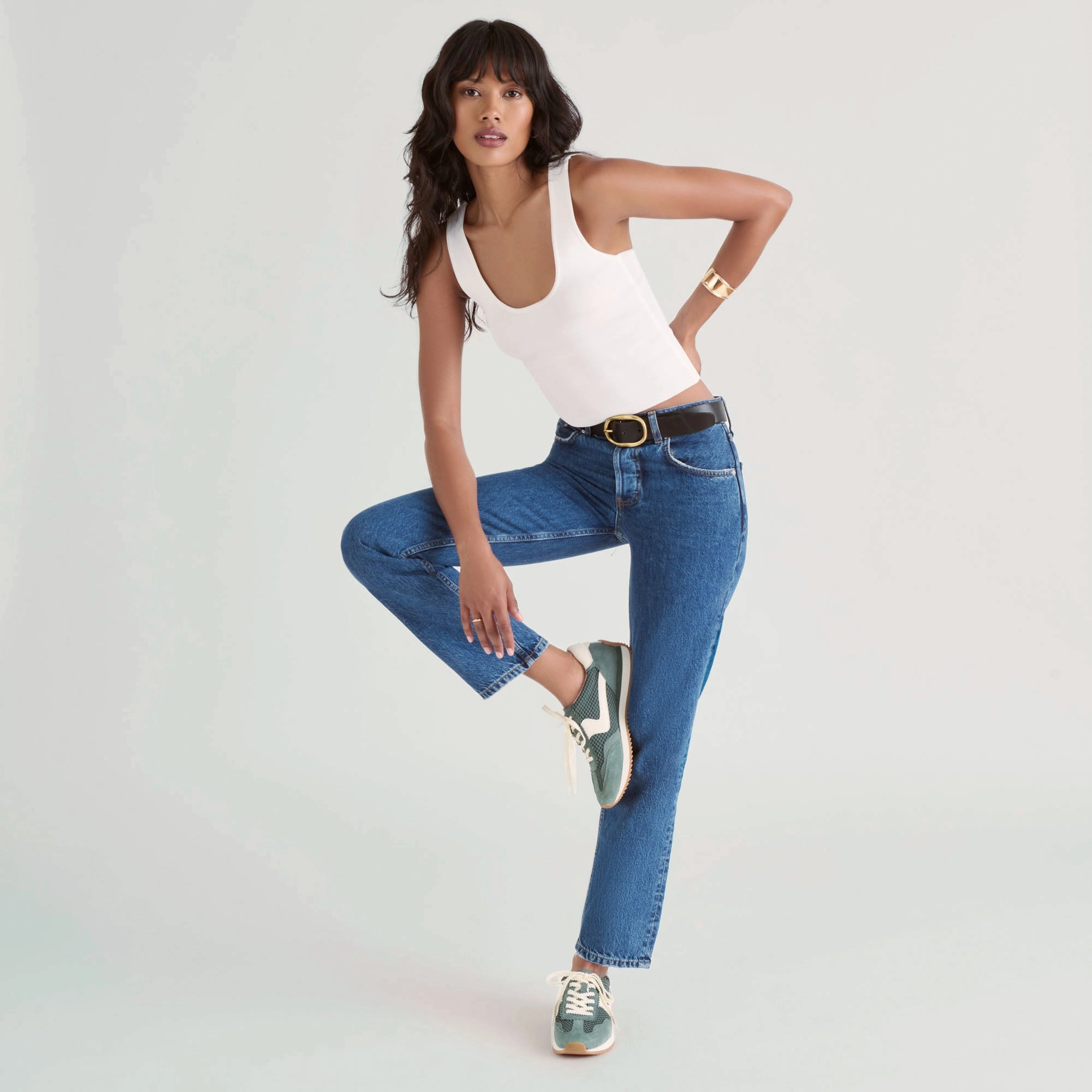 B.NTCD MESH SNEAKERS DK GREEN WOVEN MESH Light Comfort Multi Density Midsole