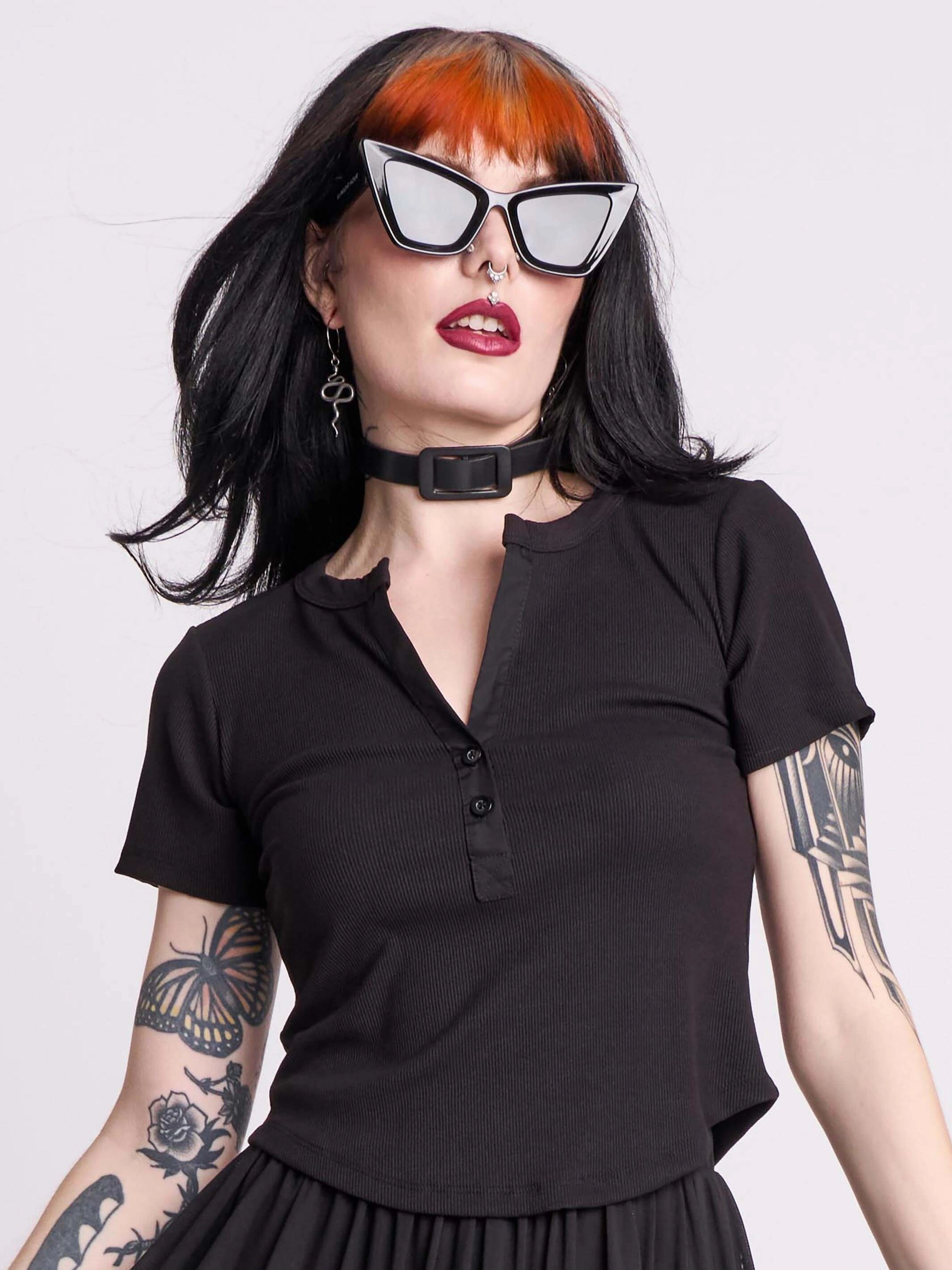 Baby Rib Henley Sport Fit fade resistant color