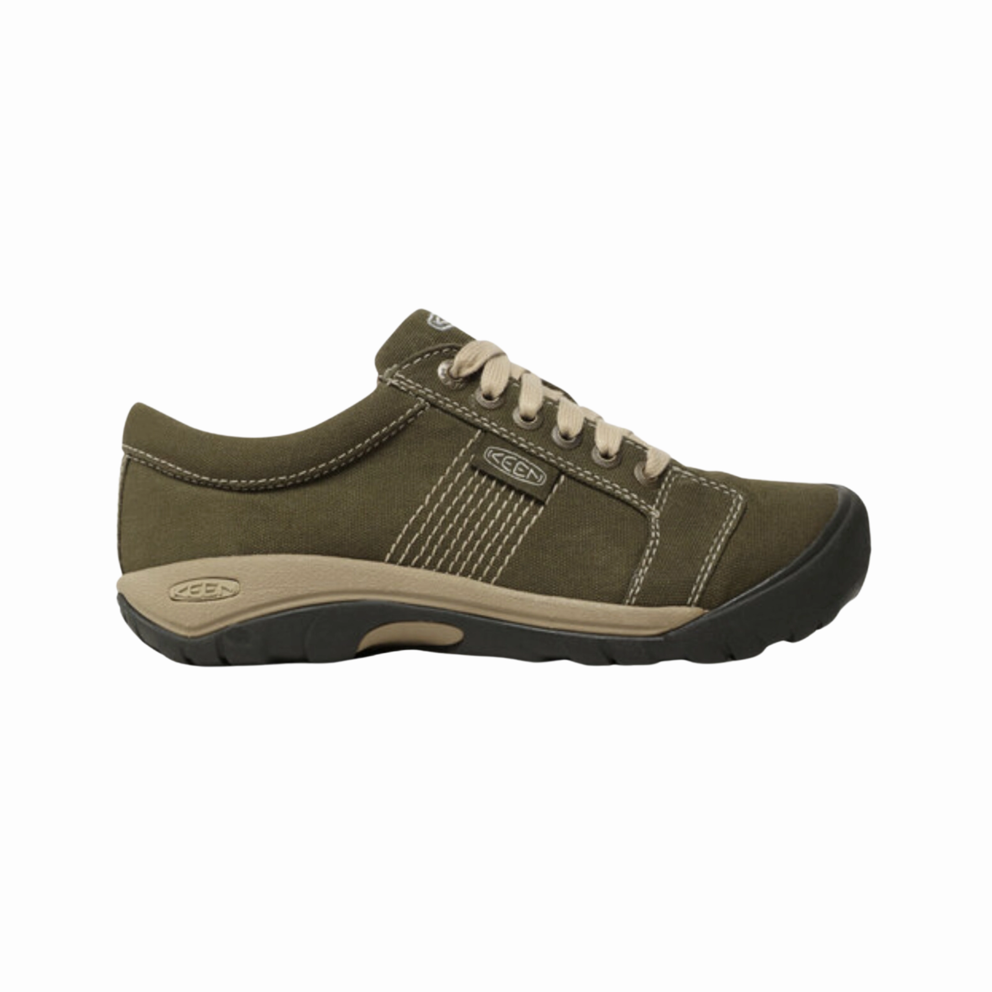 Men's Austin Canvas - Military Olive/Safari (Regular Width) Soft Footbed Mold Motion Tech