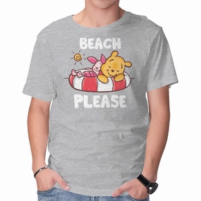 Beach Please Pooh NonRestrictiveCut
