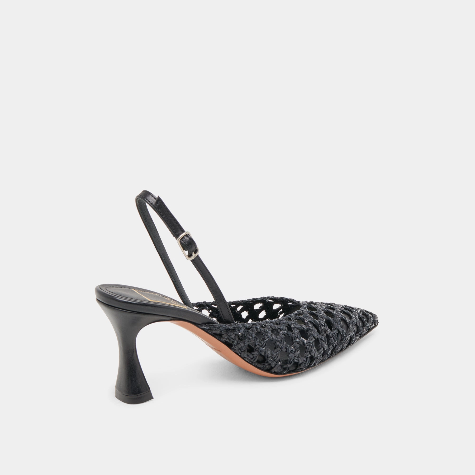 Comfortable Style Fall Glow GLORIA HEELS BLACK WOVEN