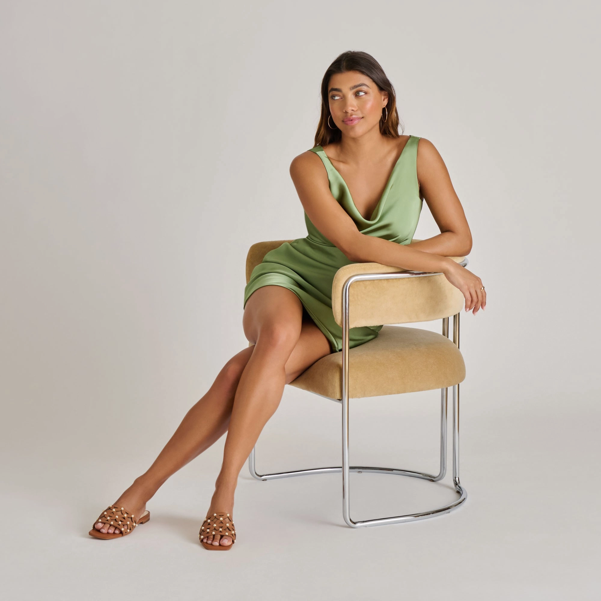 All-Weather Outdoor Shoes Wide fit BERRIT SANDALS SADDLE LEATHER