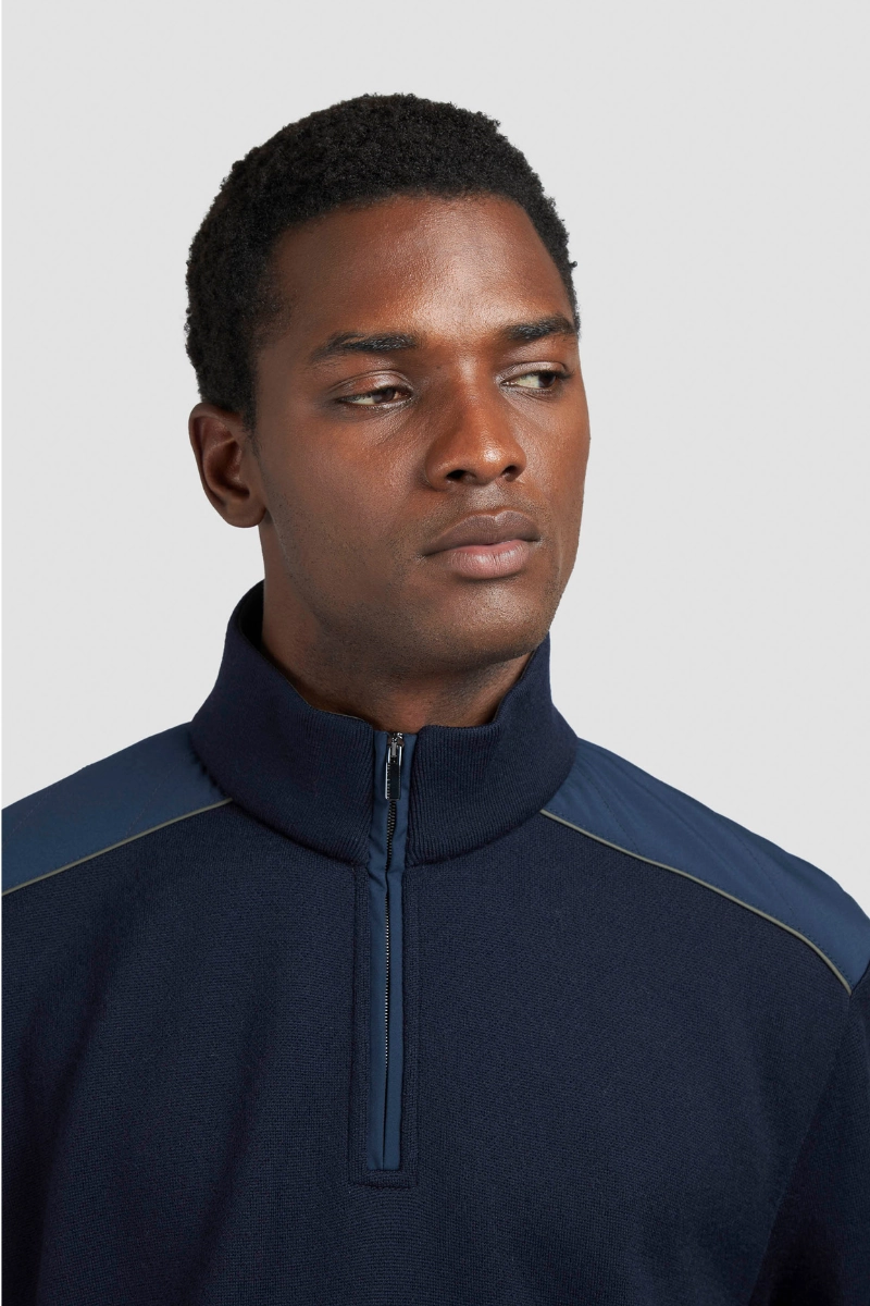 Premium Comfort Anti Static Treatment Typhoon Half Zip Sweater