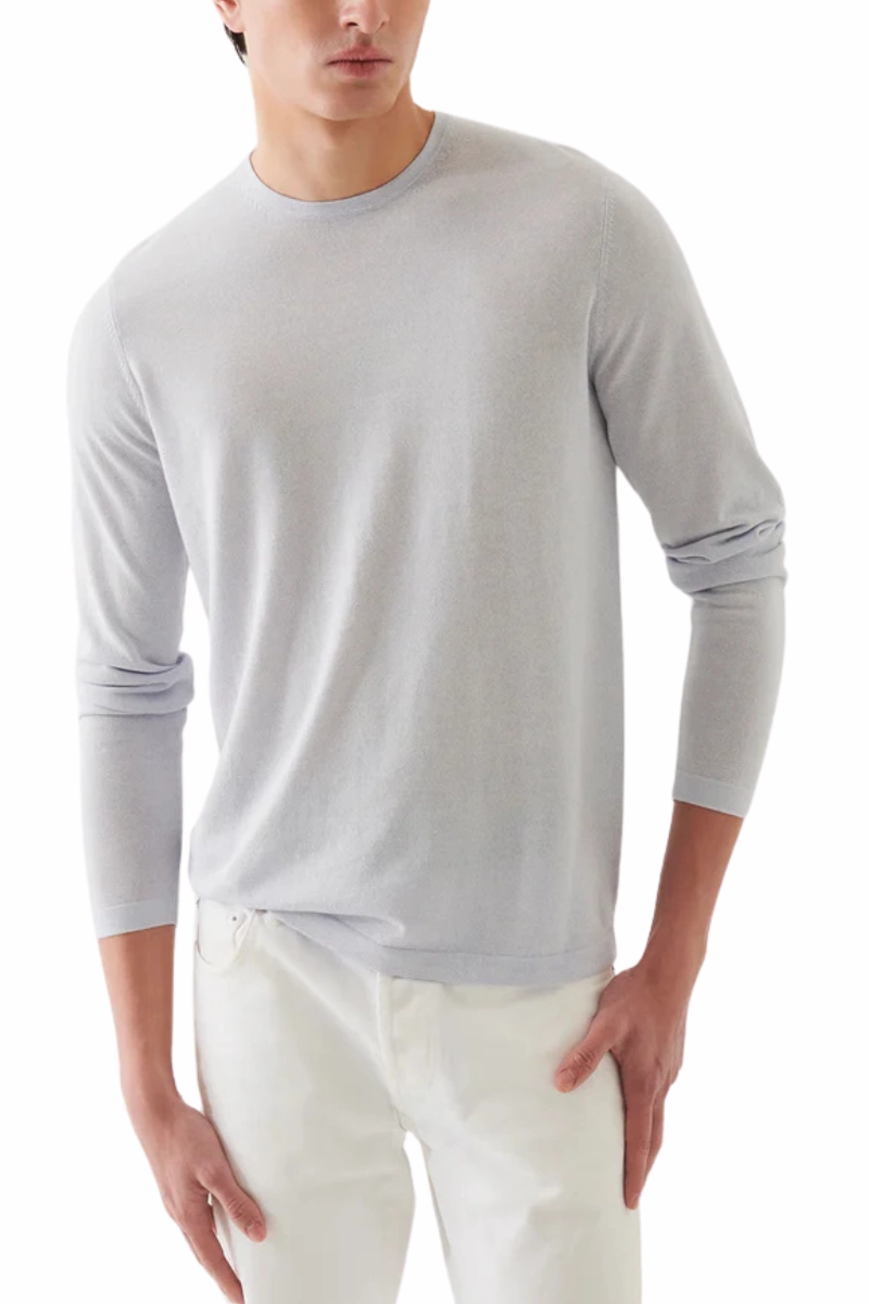 Lightweight Crewneck Essential Layer Soft Comfort Fit