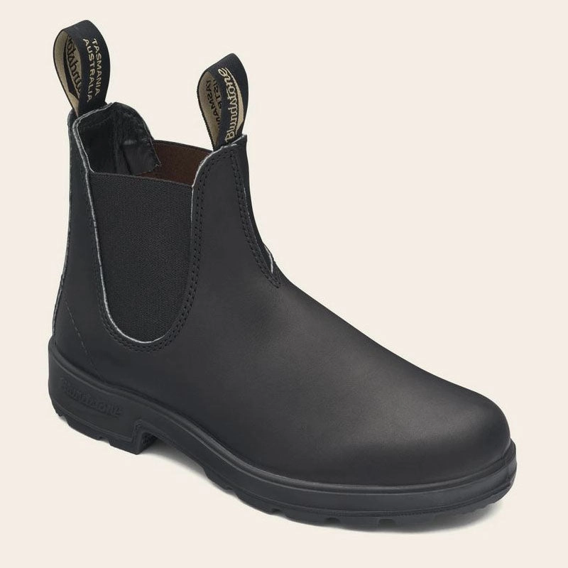 Blundstone 510 Chelsea Boot in Voltan Black Grippy Outsole Rural Traveler Strong Mood