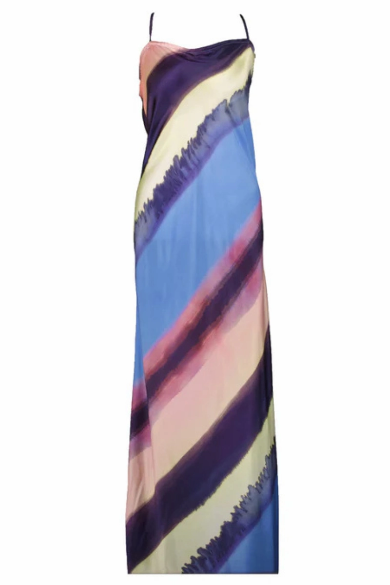 Villa Mood Blurry Bias Dress