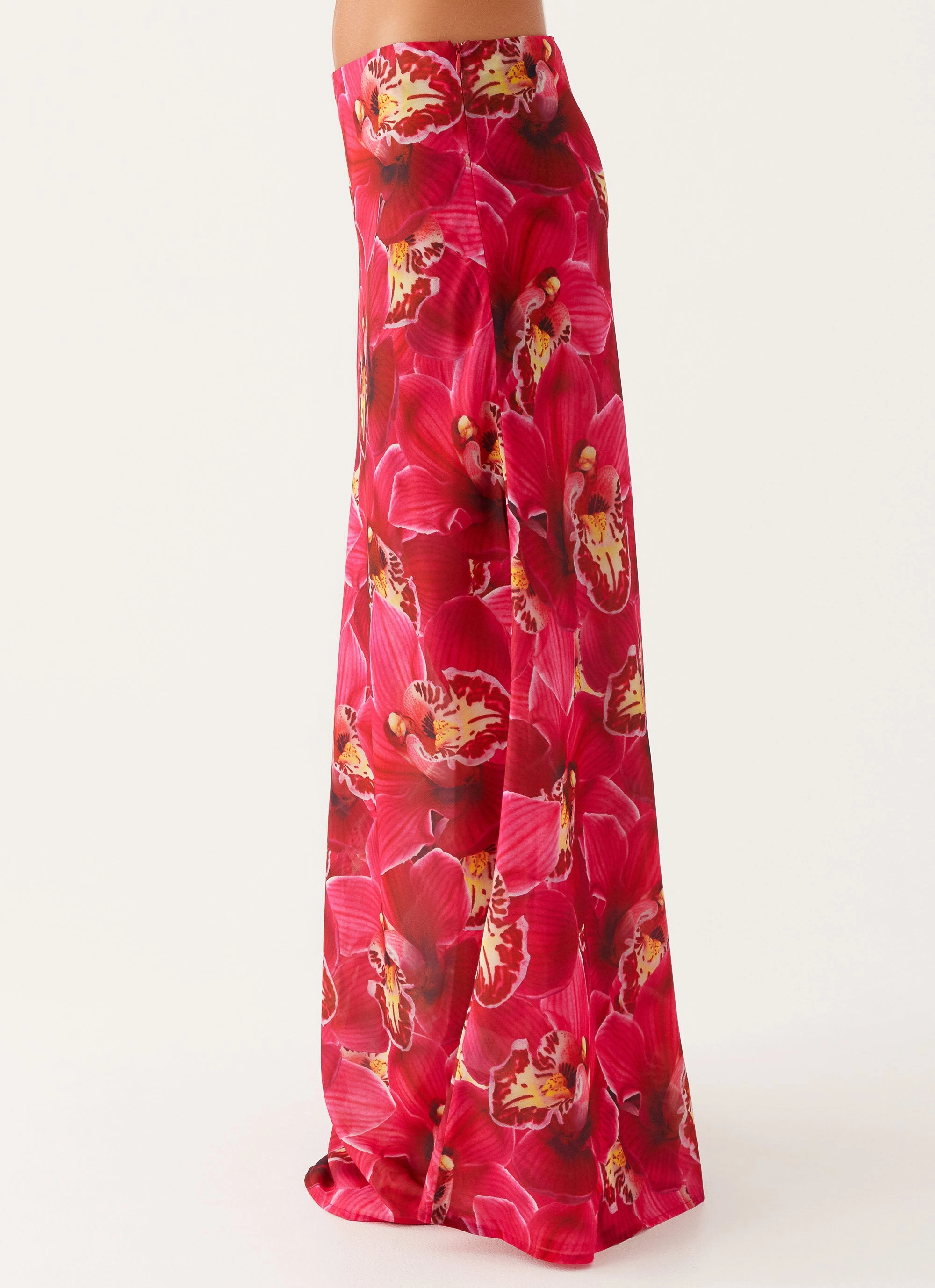 Ashley Maxi Skirt - Orchid Pink Trendy Outfit Built In Shorts