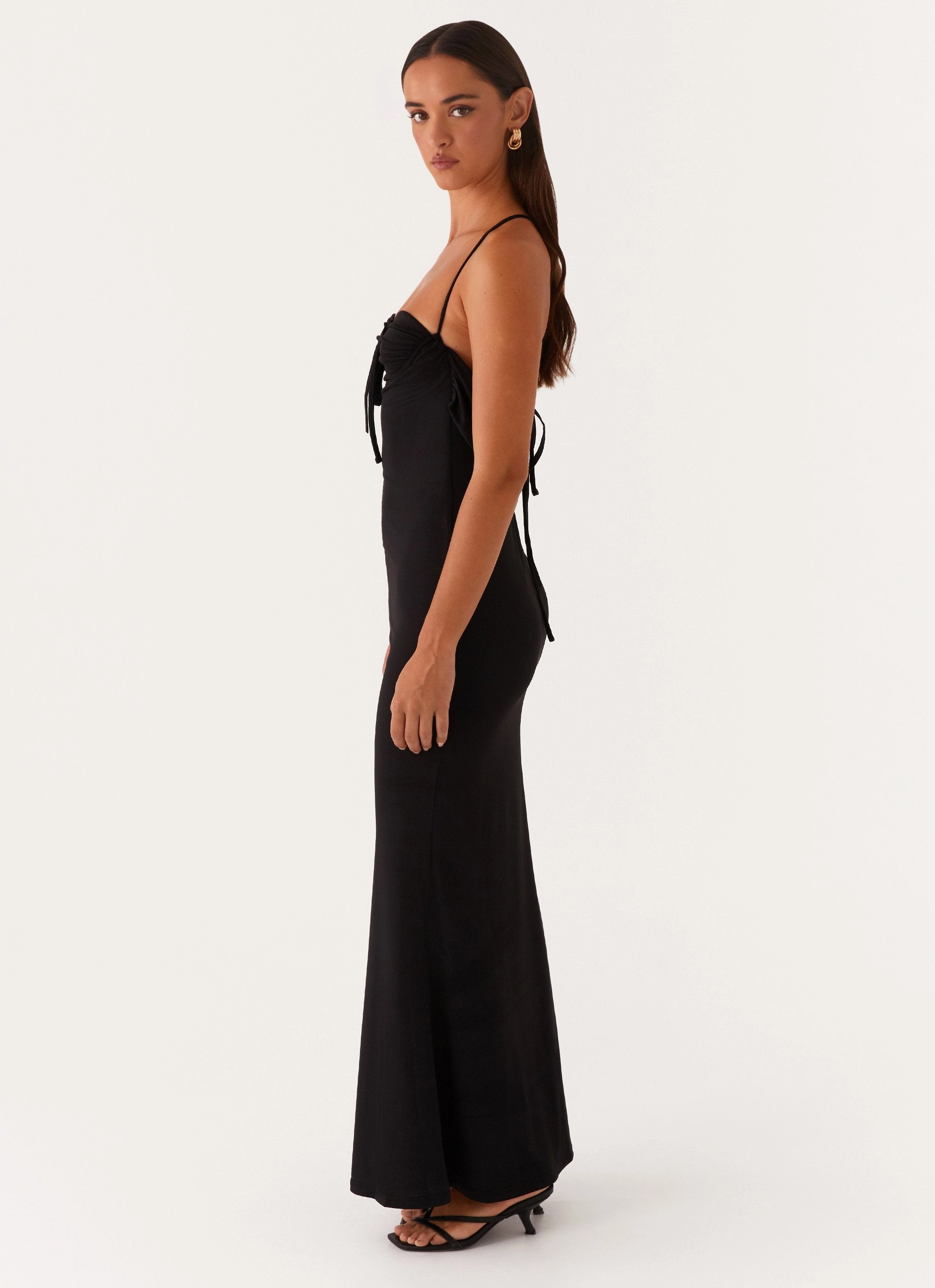Bombshell Maxi Dress - Black Inner Smile