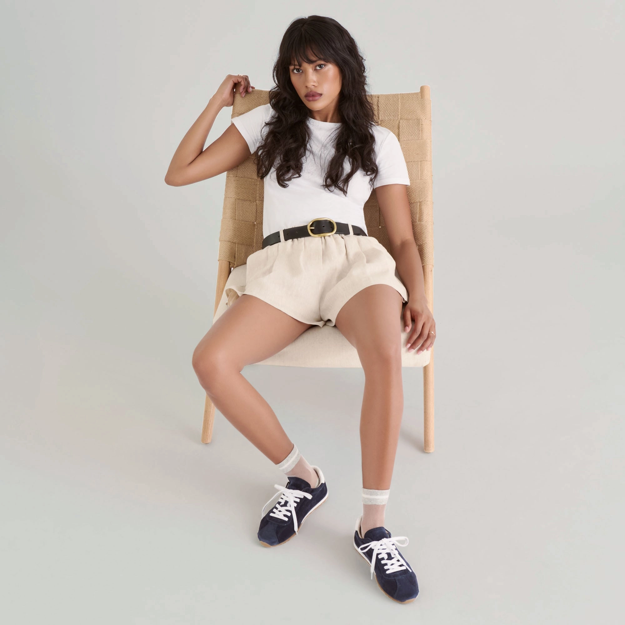 SERINA SNEAKERS NAVY SUEDE All-Day Durability