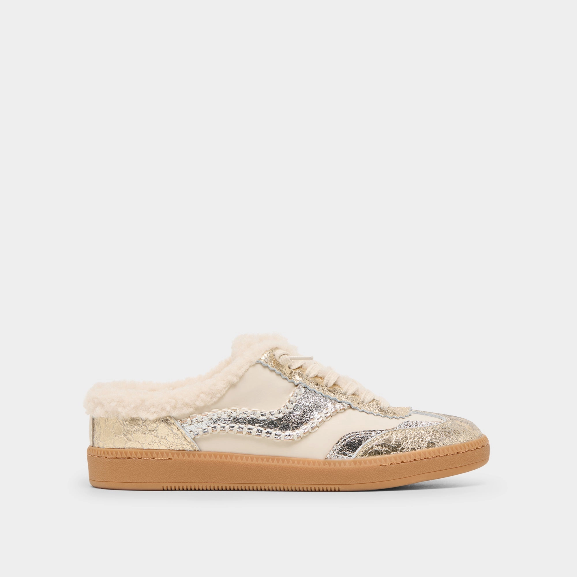 Grip Flow NOTICE SLIDE PLUSH SILVER GOLD CRACKLED LEATHER