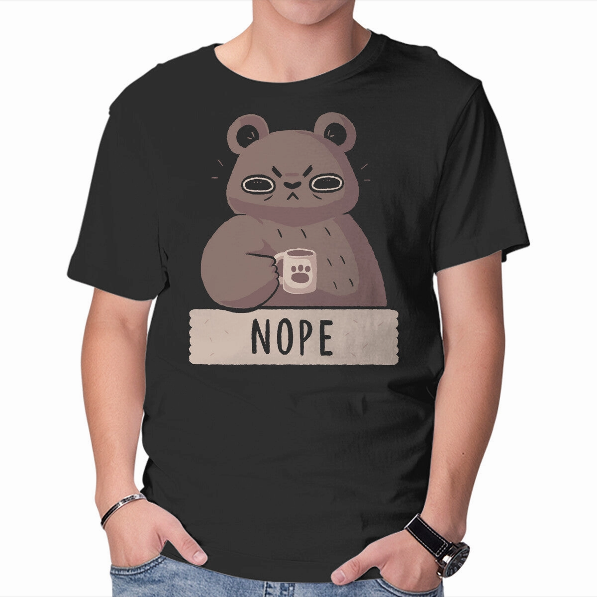 Nope Bear Casual Flex