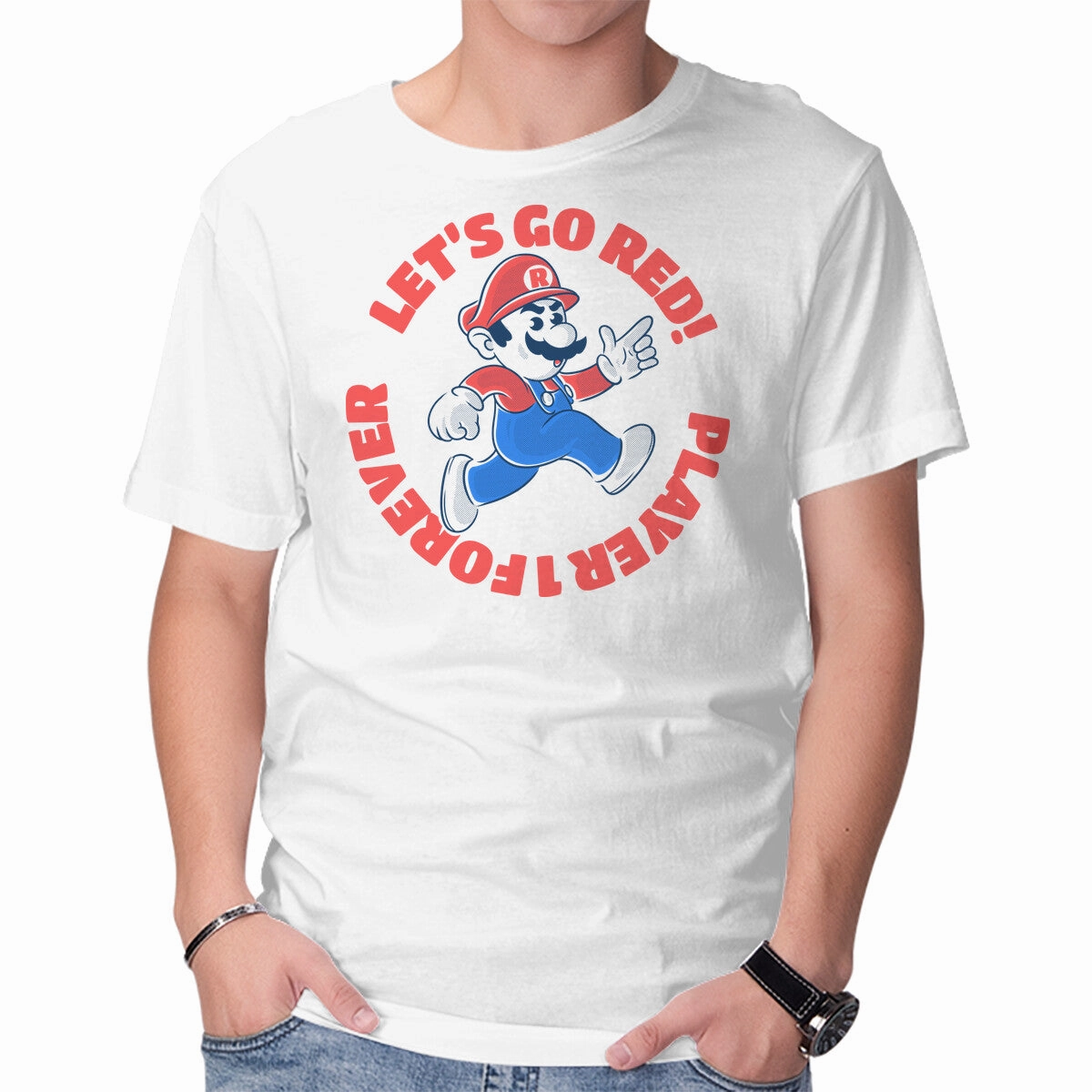 Fashion-Forward Look Active Layering Player Red