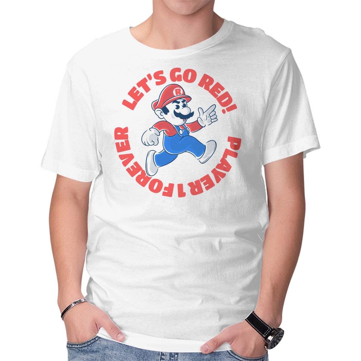 Player Red Fashionable Piece