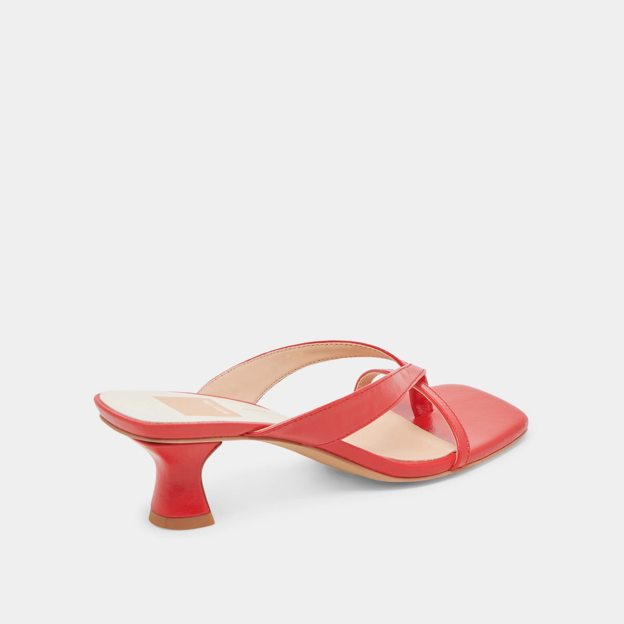 BREVEL WIDE HEELS CHILI LEATHER Feminine Touch Winter Spark