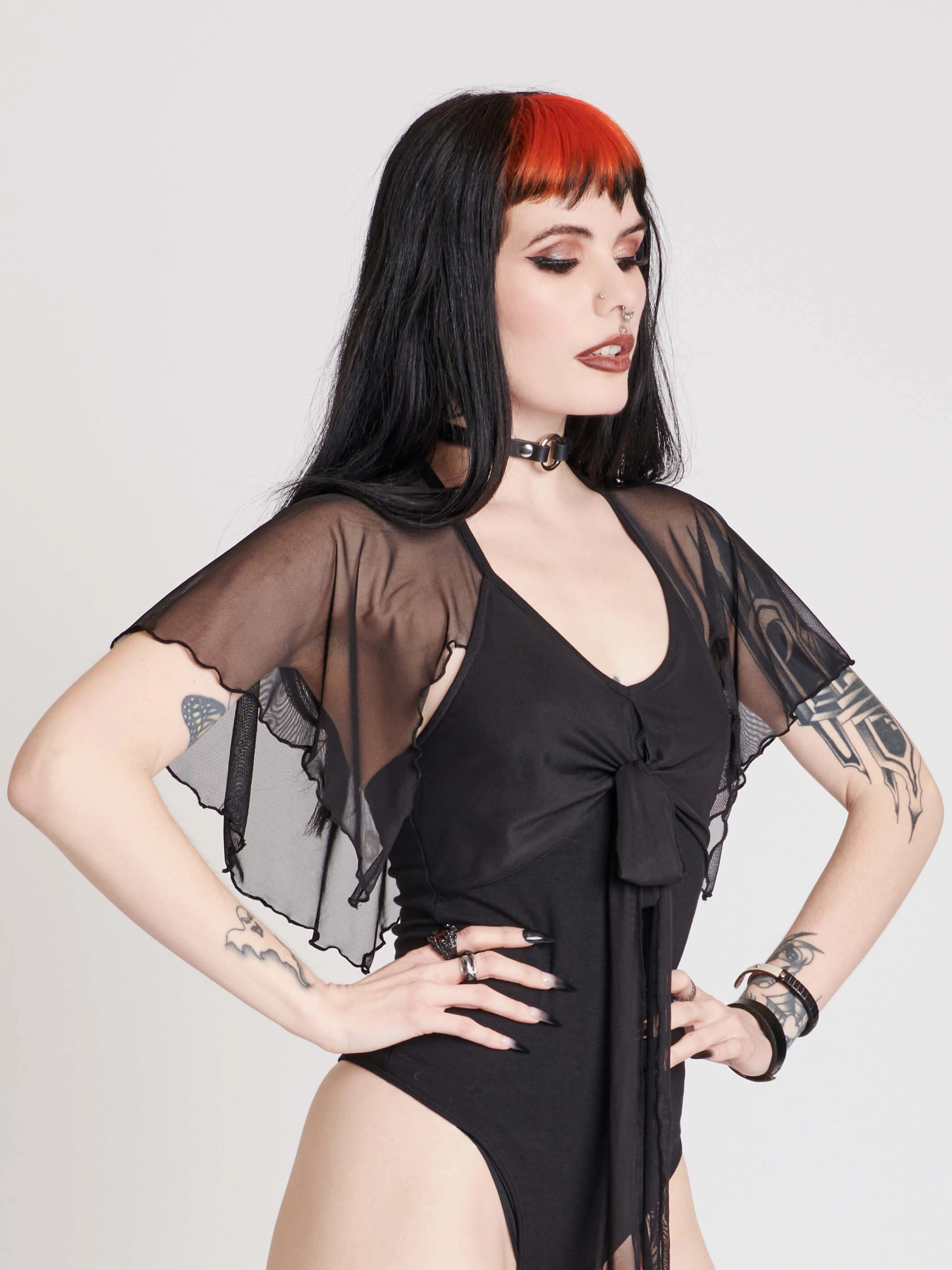 Cozy Waistband Dark Fairy Bodysuit